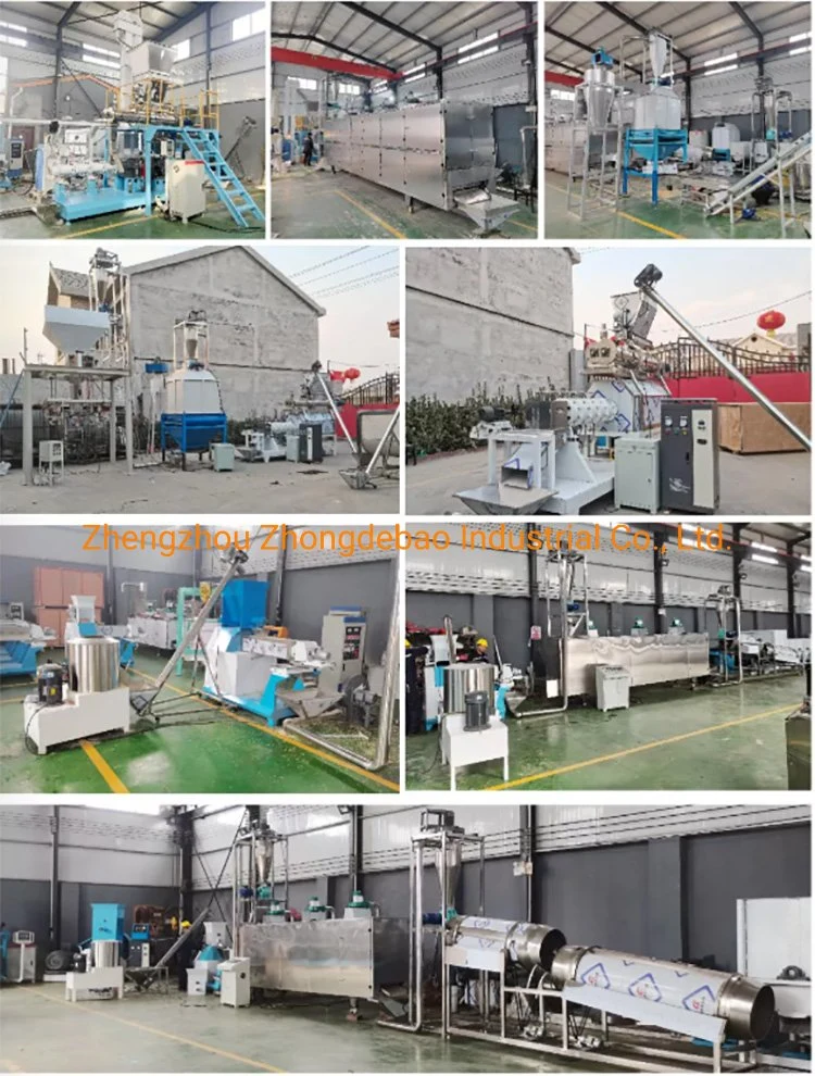 CE Approve Fish Feed Dog Food Cat Food Pet Chew Snack Food Production Line/Making Machines/Process Equipment Animal Fish Feed Pellet Mill