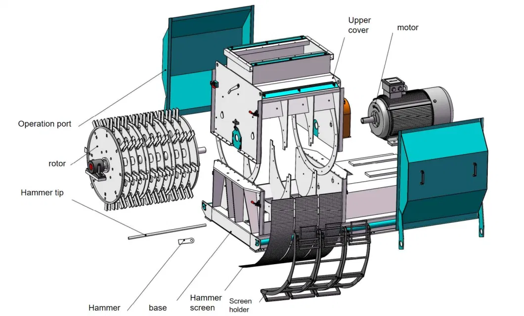 Durable Hammer Mill Screens Hammer Crusher Sieve Hammer Mill Spare Parts Screen