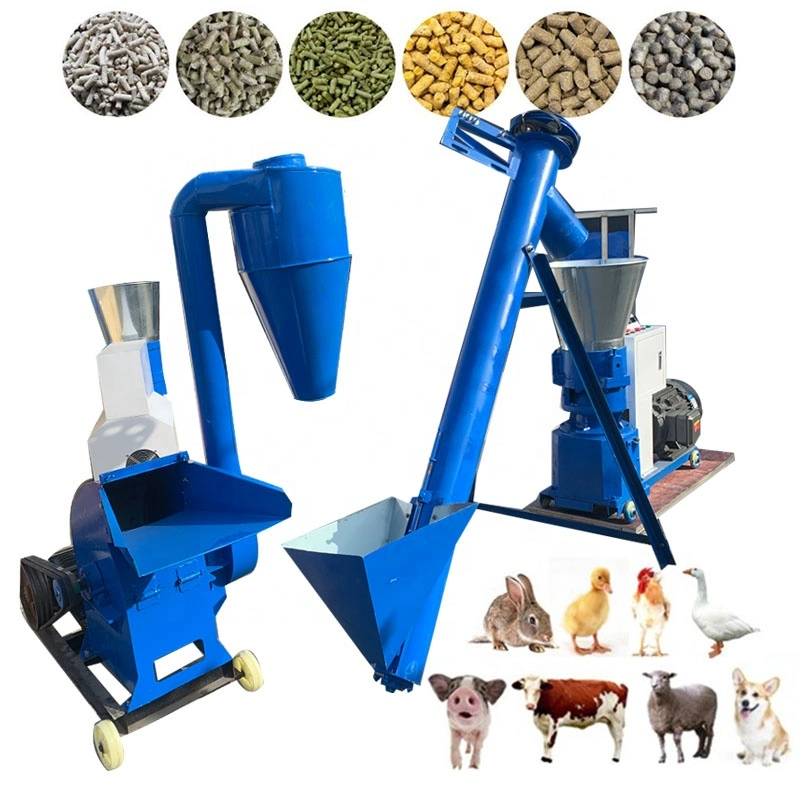 Hot Sale Animal Feed Production Machine Flat Die Pellet Machine