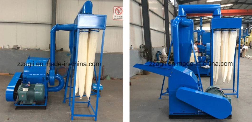 9fq Ce 500kg Hammer Wood Crusher Machine for Crushing Biomass Waste