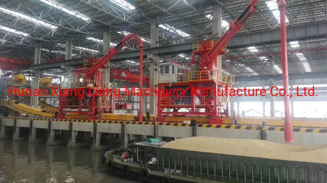 Mobile Pump Xiangliang Brand Pneumatic Tube Transport System Port Grain Unloader