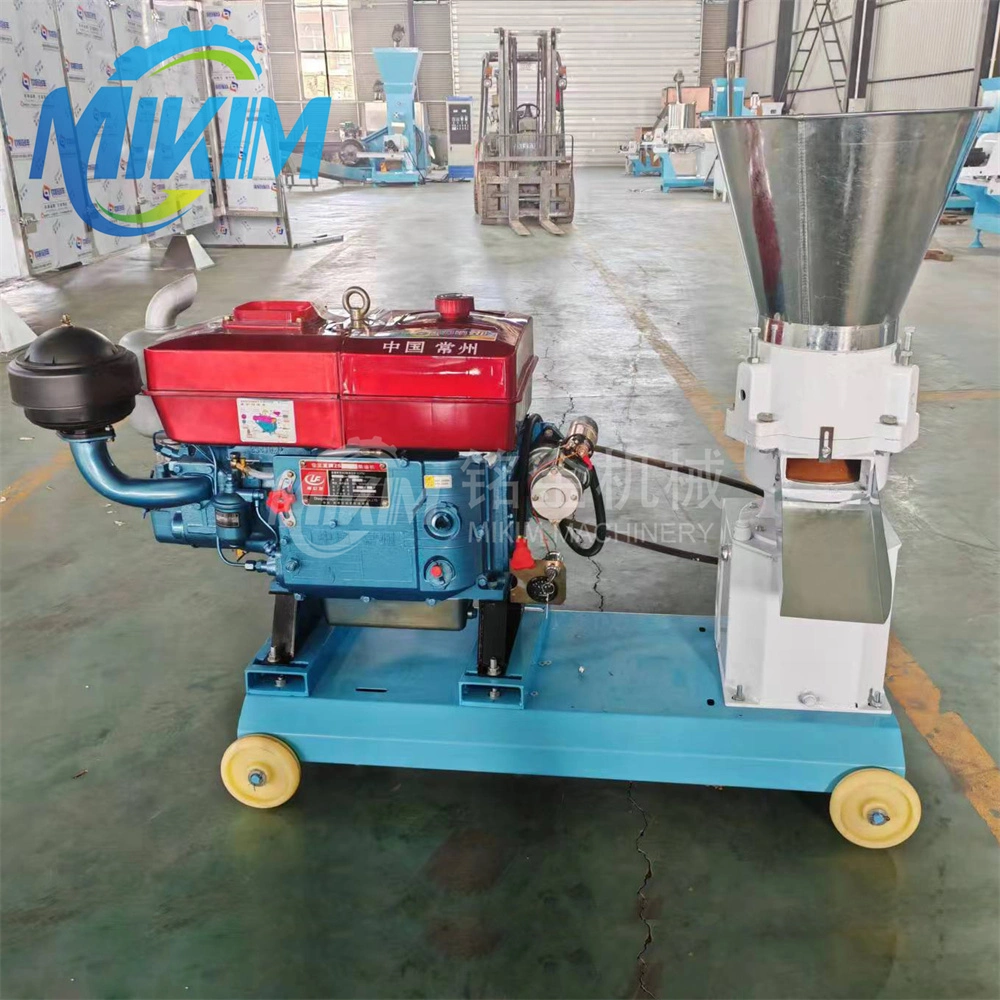 Animals Feed Pellets Making Machine Horse Livestock Feed Pellet Machine Suppliers Wood Grinding Powder Pellet Maker Production Line