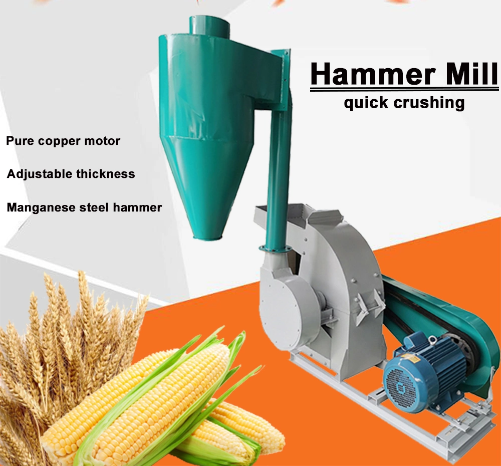 Factory Direct Straw Soya Beans Chicken Animal Feed Hammer Mill Flour for Sale