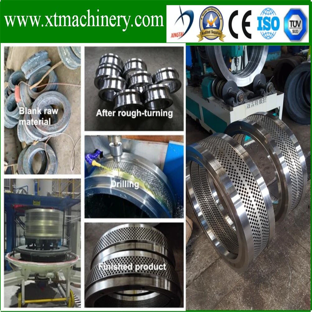 Biomass Pellet Mill Spare Parts Ring Die, Shaft, Pressing Roller