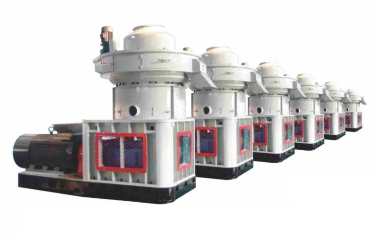 Wood Pellet Making 2t-100t Wood Crusher Shredder Hammer Mill Biomass Pressing Pellet Dryer Packing Production Line