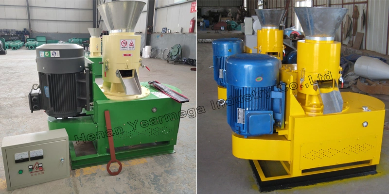 Automatic Flat Die Biomass Sawdust Wood Pellet Machine