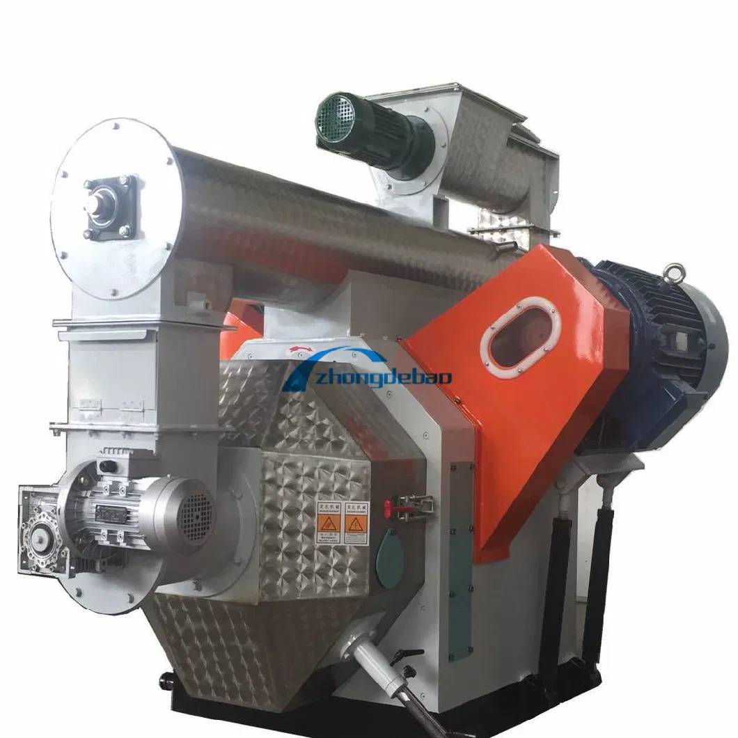 New Design Combined Type of Sawdust Hammer Mill with Feed Pellet Making Machine Wood Crusher Pelletizer for Fuel Farm Cattle Pig Chicken Feed Pellet Machine