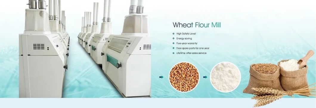 Grain Grinder Cereal Flour Mill Maize Corn Wheat Flour Processing Combine Machines