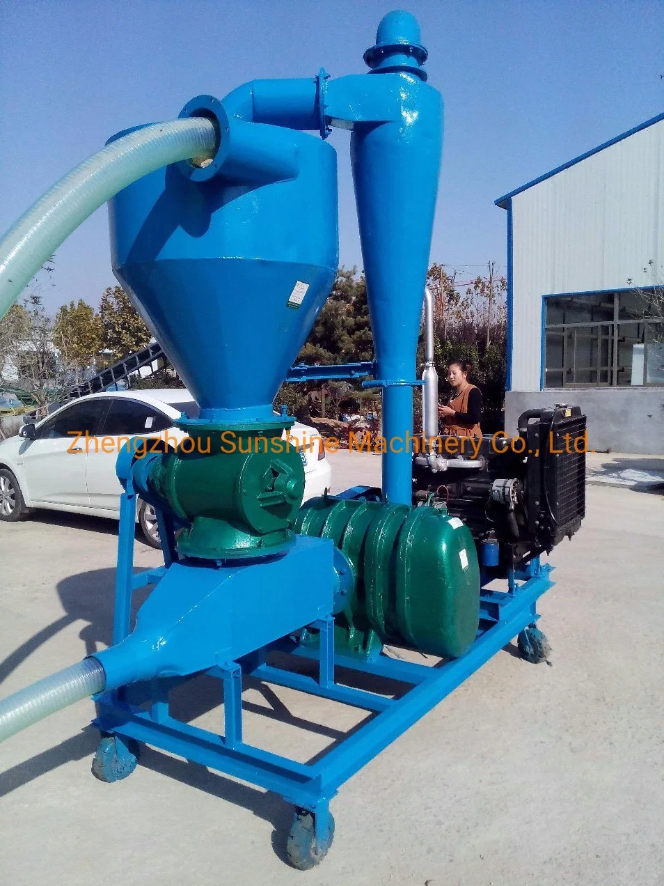 Pneumatic Airslide Powder and Particle Material Conveying Equipment