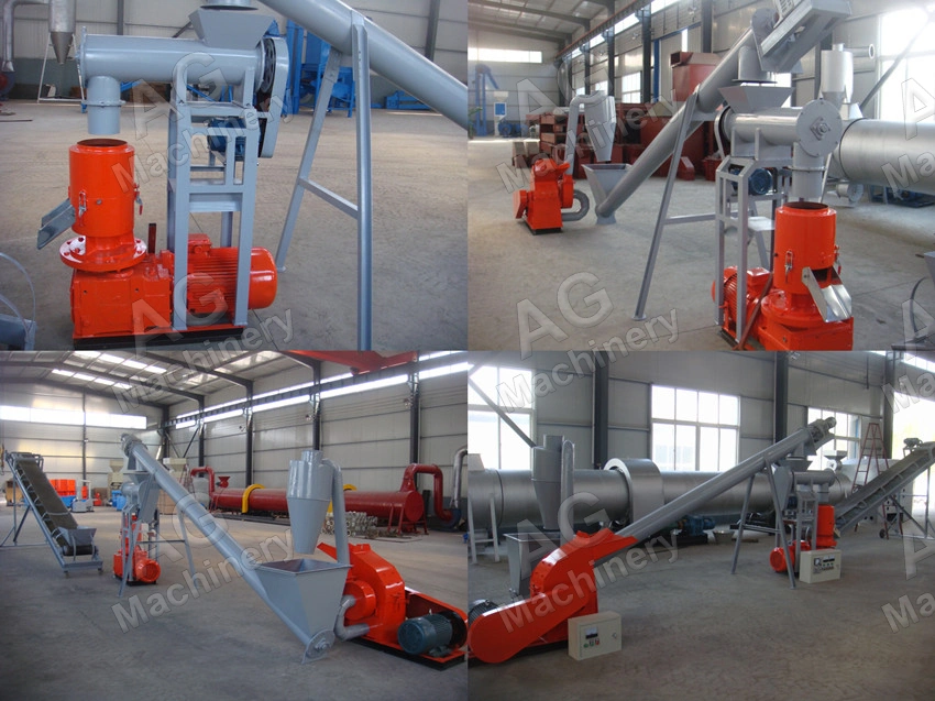 Farm Use Wood Pellet Machine Ring Die Softwood Pellet Machine