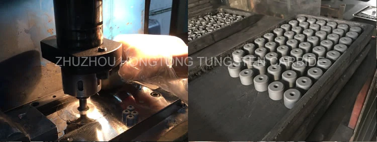 Zhuzhou Manufacturer Tungsten Carbide Drawing Dies Nibs Pellets