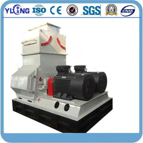 Double Motor Hammer Mill for Wood Crushing