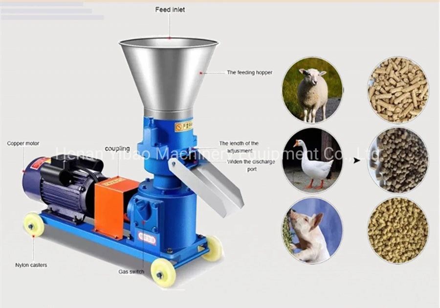 Chicken Feed Making Machine Animal Food Maker Birds Pellet Mill