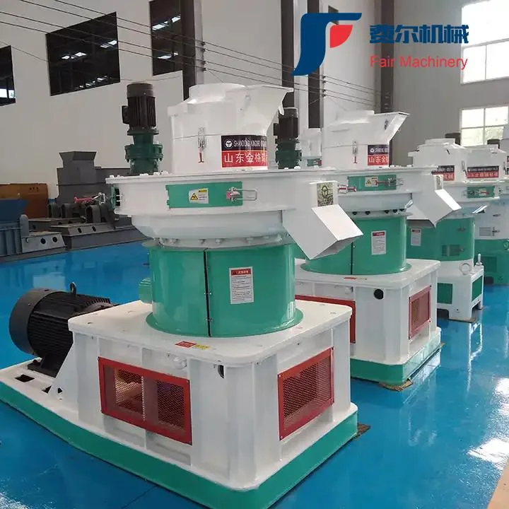 Vertical Ring Die Mold Pellet Machine High Density Straw Pellet Machine