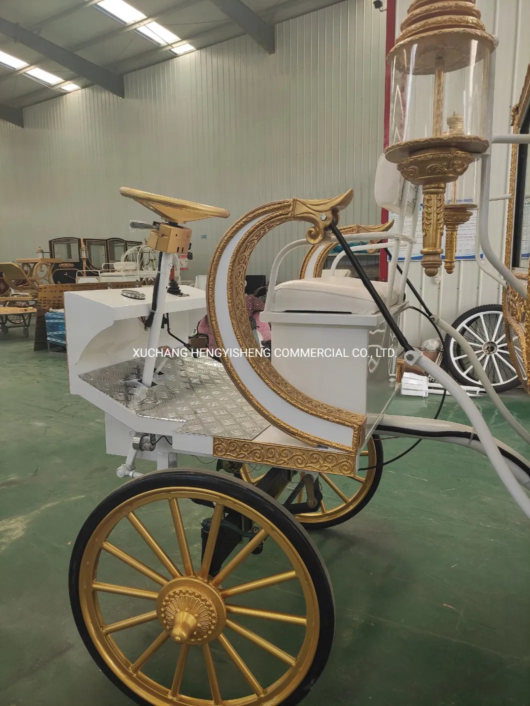 High Quality Fairytale Deluxe Wedding Special Transport Horse Carriage