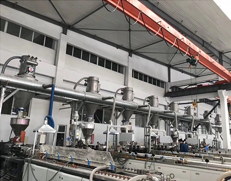 Powder Dosing Mixing System for PVC Extrusion Line Pneumatic Conveying System