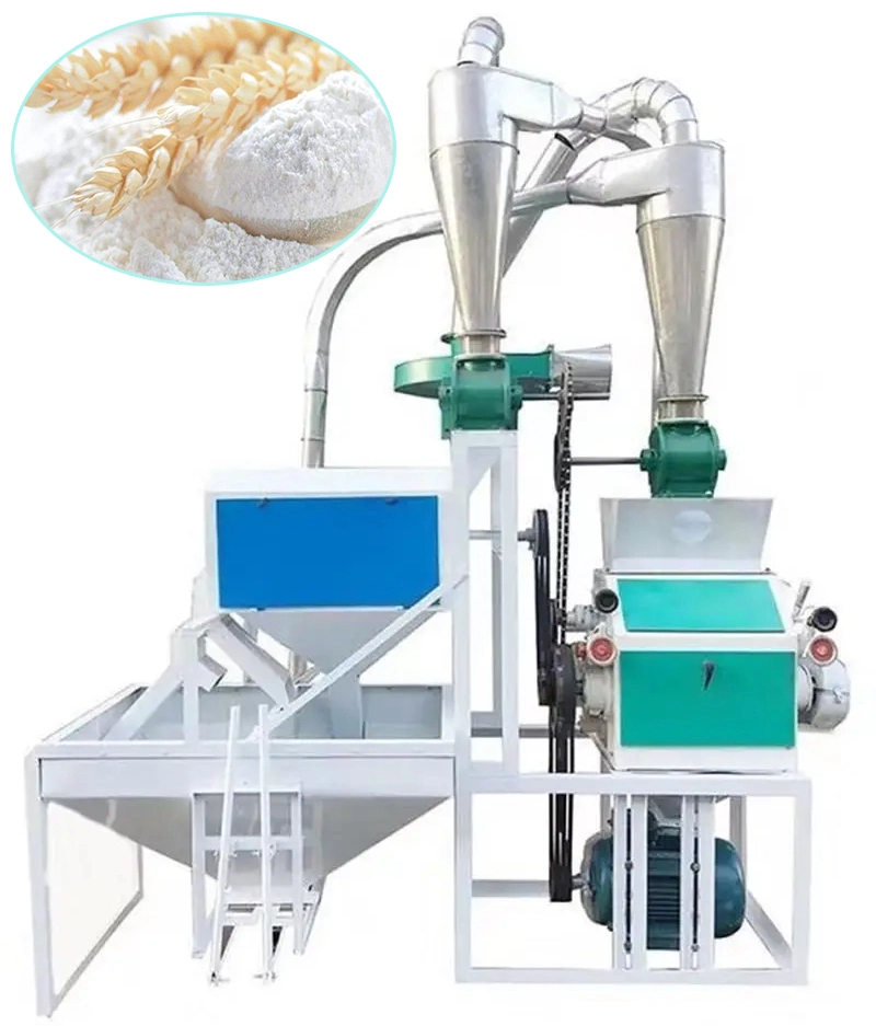 Grain Grinder Cereal Flour Mill Maize Corn Wheat Flour Processing Combine Machines