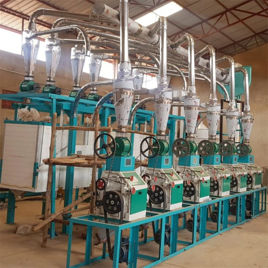 Price for 6 Unites Processing Machine Grain Wheat Flour Milling Machine Roller Mill
