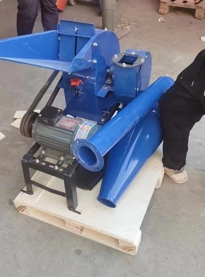 Small Wood Corn Rice Husk Soil Hammer Mill Grinding Machine Mini for Sale