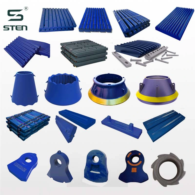 Ore Mining Tools Hammer Crusher Spare Parts High Manganese Steel Coal Mill Crusher Hammer Head