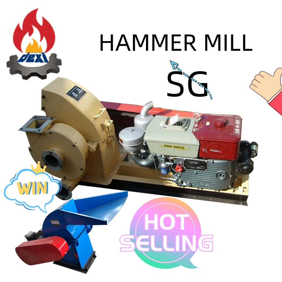 Corn Grinding Machine Maize Animal Feed Corn Hammer Mill Price