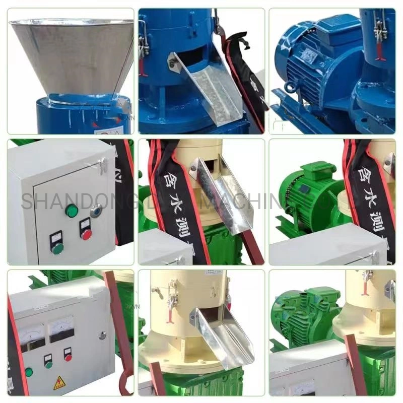 100-300kg/H Biomass Pellet Machine Sawdust Wood Pellet Mill