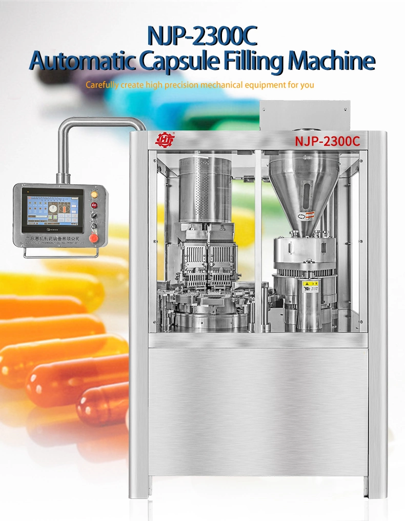 Pharmaceutical Automatic Powder Pellet Hard Gelatin Capsule Filling Machine