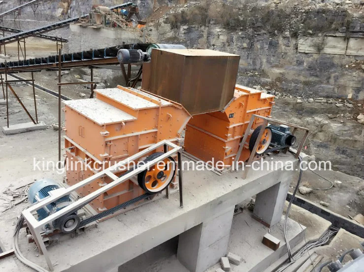 55 Tph High Efficient &amp; Energy Saving Hammer Mill/Hammer Crusher for Limestone, Glass Crushing as a Third Crusher in The Whole Production Line