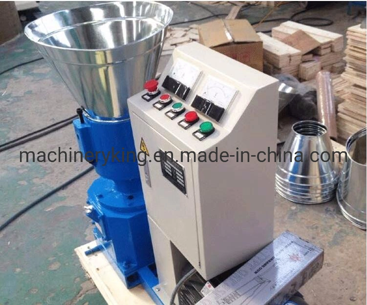 Flat Die Poultry Animal Feed Wood Peller Pelletizing Machine Price