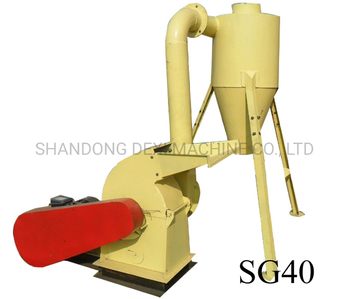 7.5kw 100-300kgs/H Grain Feed Crushing Hammer Mill for House Use