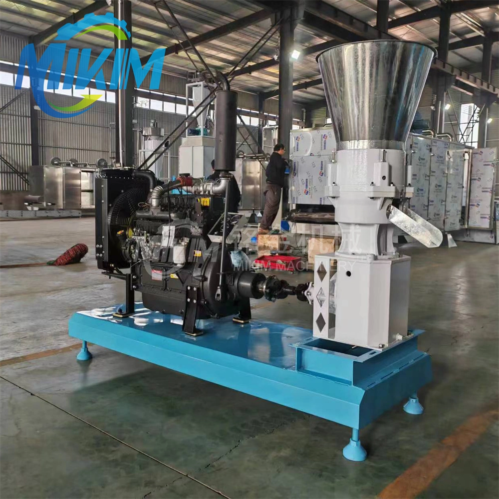 Chicken Food Making Machine Animal Feed Pellet Horse Livestock Feed Pellet Machine Suppliers Wood Grinding Powder Pellet Maker Production Line