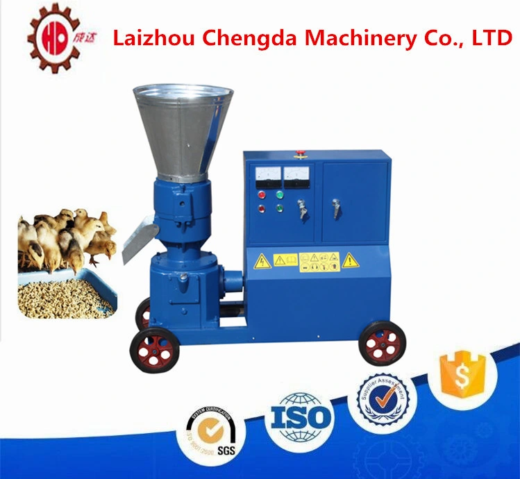 Flat Die Wood Pellet Machine