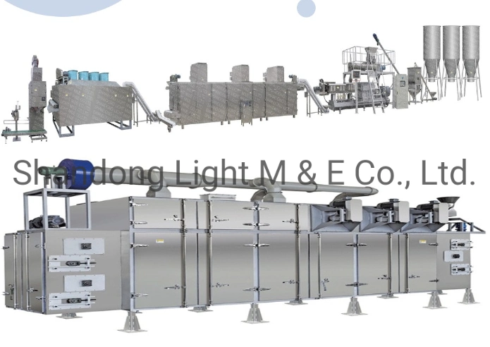 China High Quality Automatic Extruded Floating Fish Feed Machine