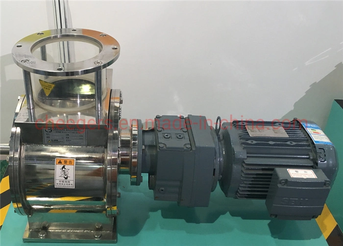 Rotary Discharge Valve for Dense Phase Conveying Airllock