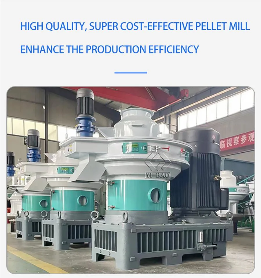 China Professional Manufacturer Machine to Make Wood Pellets Biomass Granulator Production Line