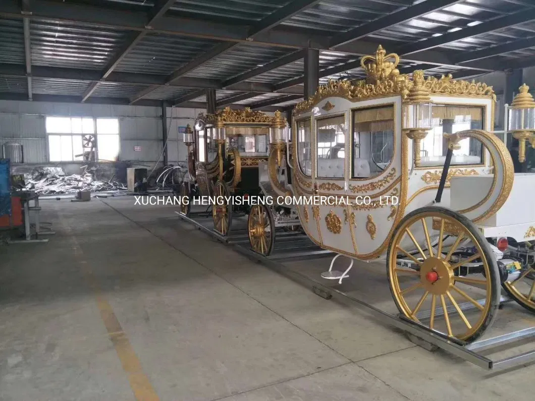 High Quality Fairytale Deluxe Wedding Special Transport Horse Carriage