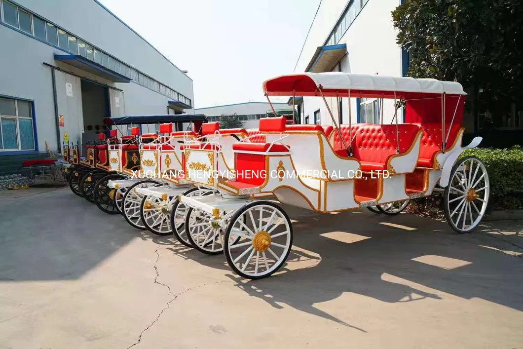 High Quality Fairytale Deluxe Wedding Special Transport Horse Carriage