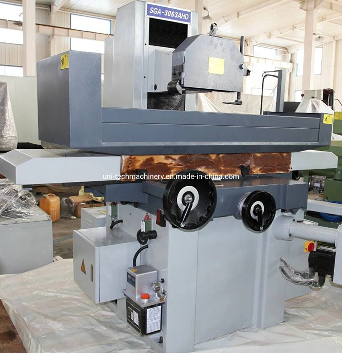 China Heavy Duty Saddle Moving High Quality High Precision Hydraulic Automatic Feed Universal Metal Flat Surface Grinder Surface Grinding Machine with PLC