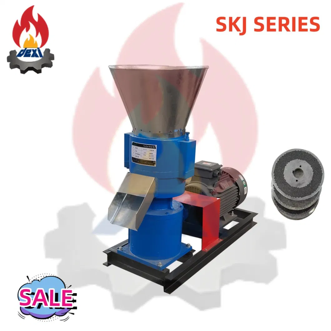 Skj2-250A Animal Feed Pellet Making Machine Chicken Feed Milling Machine