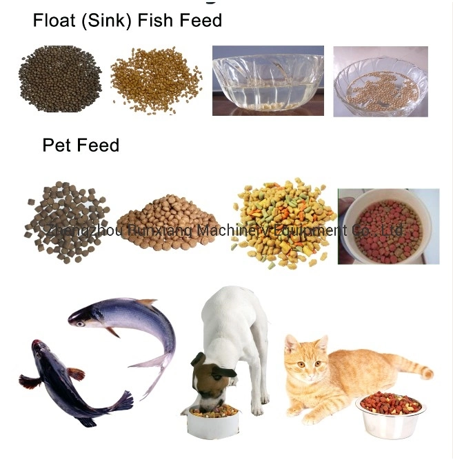 Poultry Floating Fish Shrimp Pet Food Feed Pellet Granulator Machine
