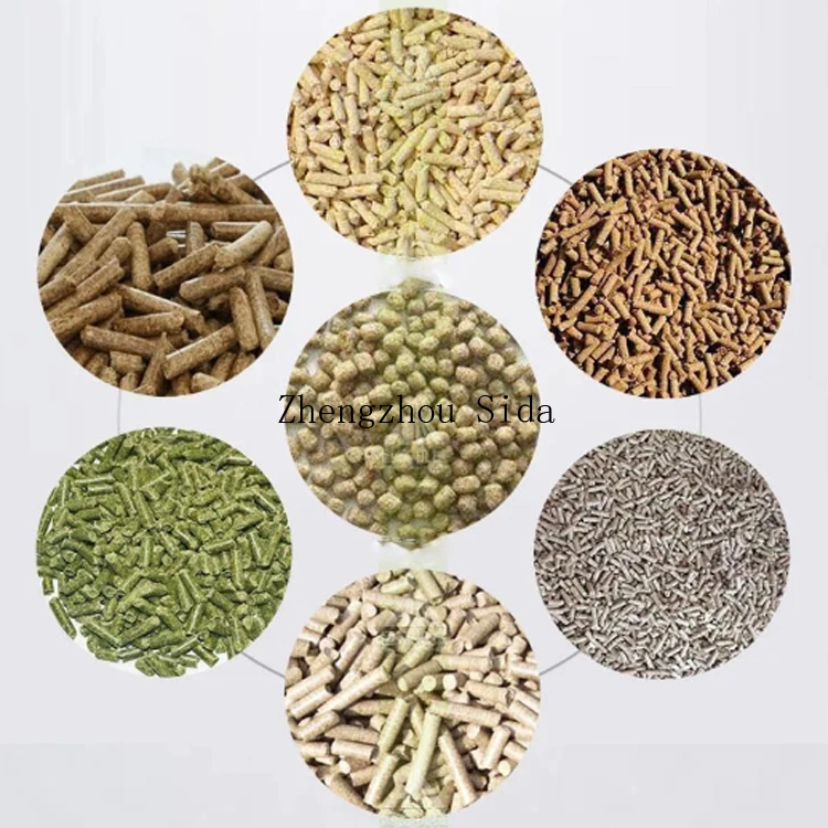 1-2t/H Factory Supplier Low Price Pallets Machine Line Wood Pellet Production Small Animal Feed Pellet Production Line