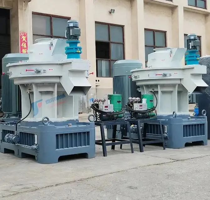 Vertical Ring Die Mold Pellet Machine High Density Straw Pellet Machine