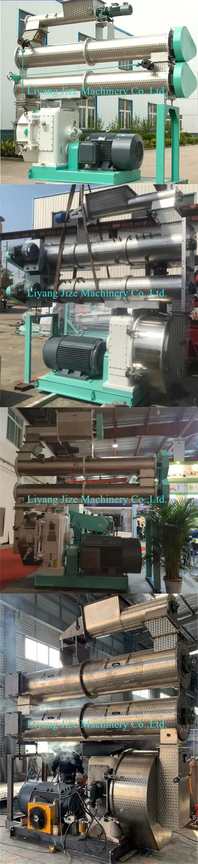 Jz CE 1-30t/H Szlh Ring Die Poultry Feed Pellet Making Machine / Feed Machinery Animal Feed Pellet Machine for Feed Pellet Line