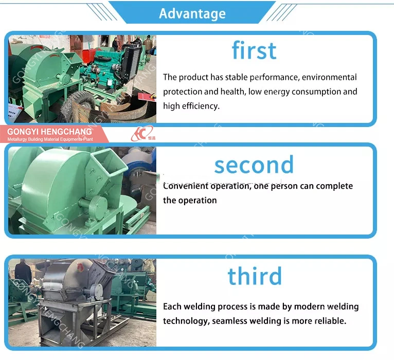 China Diesel Engine Small Branch 420 Large Wood Chiper Pallet Crusher Machine Maize Grinding Hammer Mill with Cyclone Machinery for Making Sawdust Powde R Price