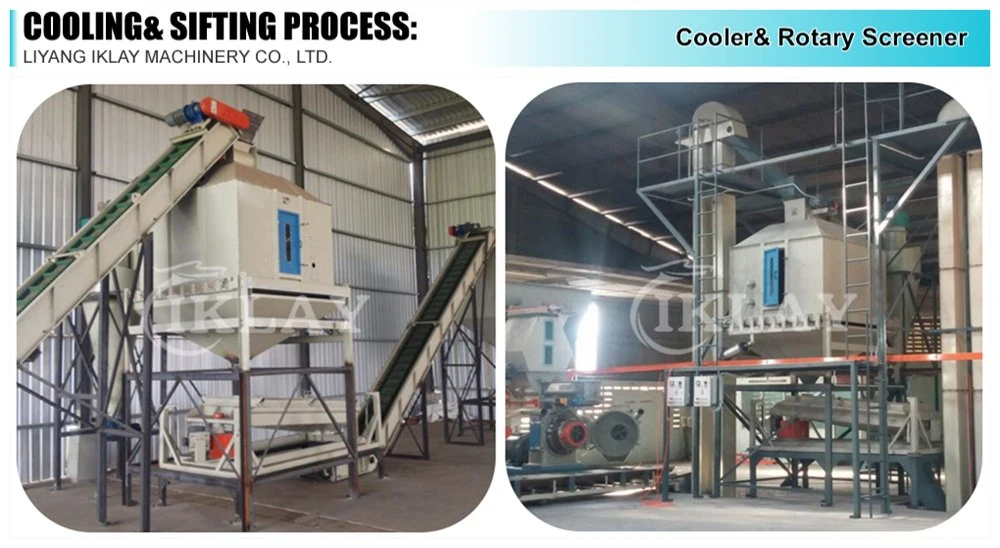 Full Production Line of Wood Pellets Manufacturer / Biomass Pellet Making Machine Factory Price