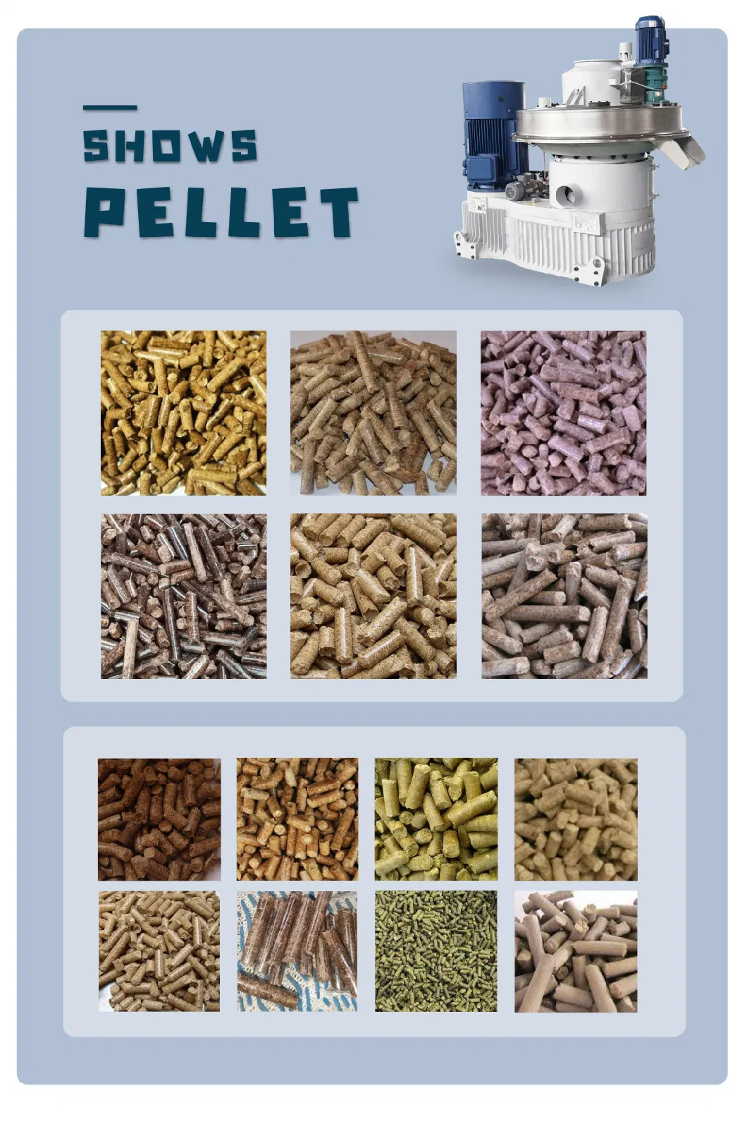 Shd Complete Wood Pellet Mill with Various Capacities Wooden Pellets Making Machine