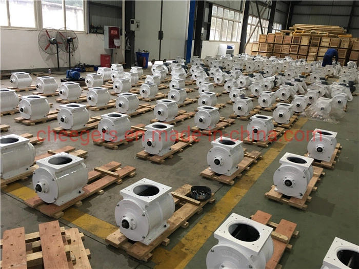 Rotary Discharge Valve for Dense Phase Conveying Airllock
