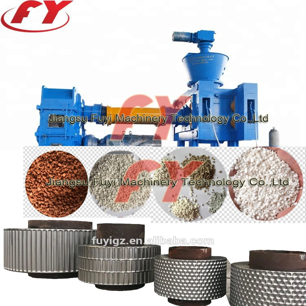 Ammonium sulfate 2-6mm granules twin rollers pellet mill