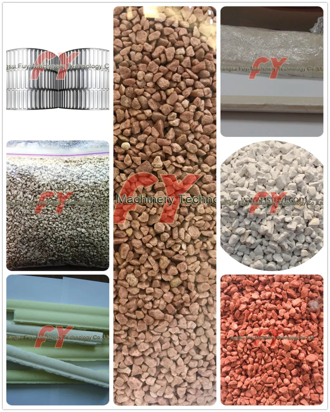 Ammonium sulfate 2-6mm granules twin rollers pellet mill