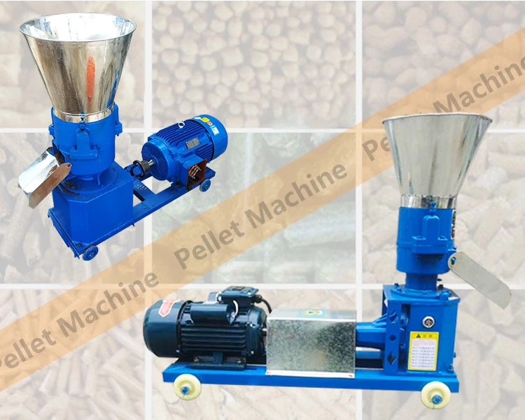 Poultry Farm Machinery Feed Mill Extruder Animal Pellet Machine